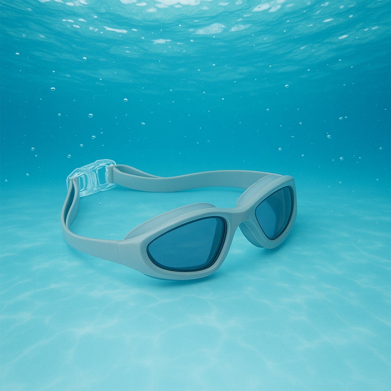 Knx Premium Wide Vision Swimming Goggles With protective hard case (1 Pc) Knx Premium Wide Vision Swimming Goggles With protective hard case (1 Pc)